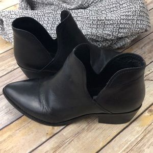 Steve Madden Black Ankle Boots